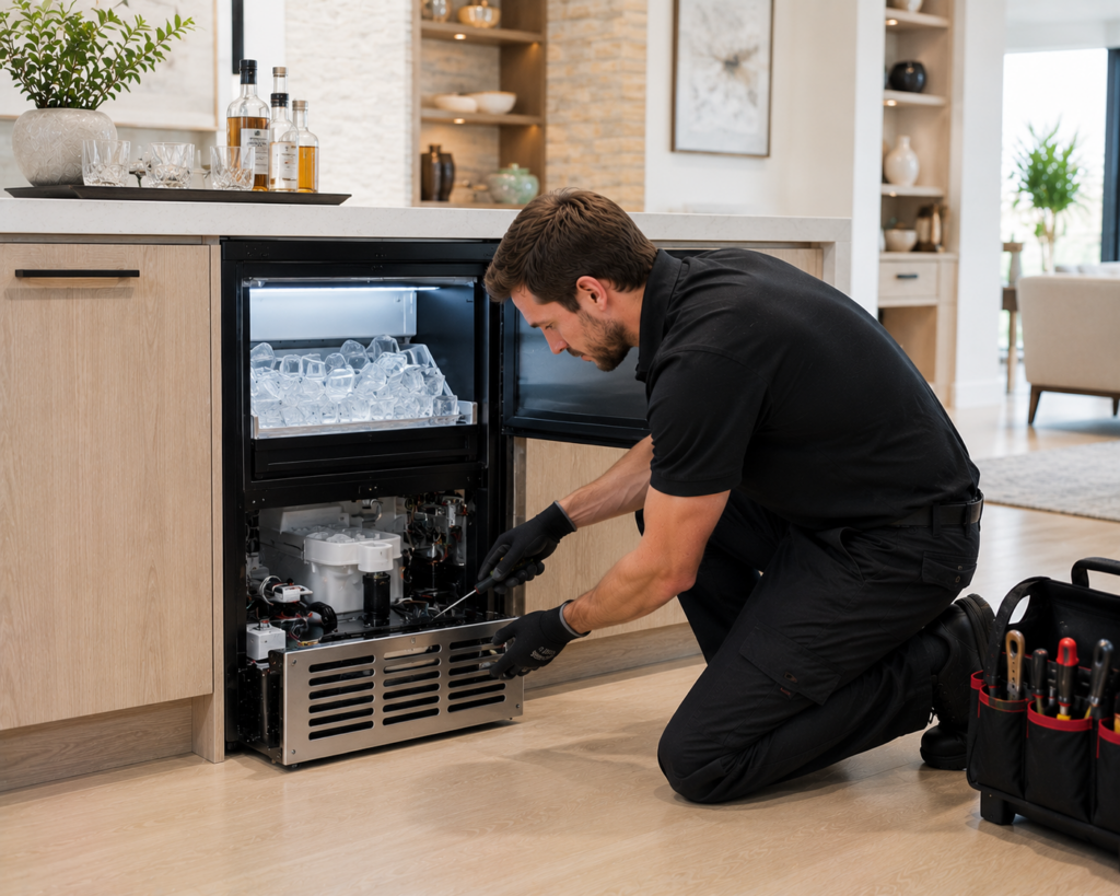 uline clear ice maker