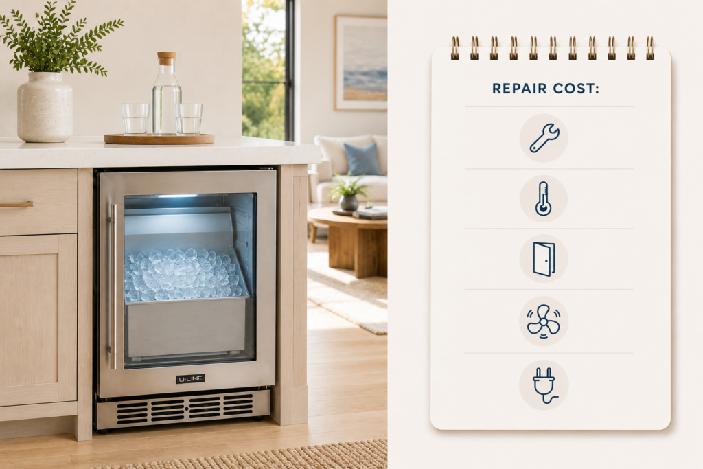 uline wine cooler repair cost