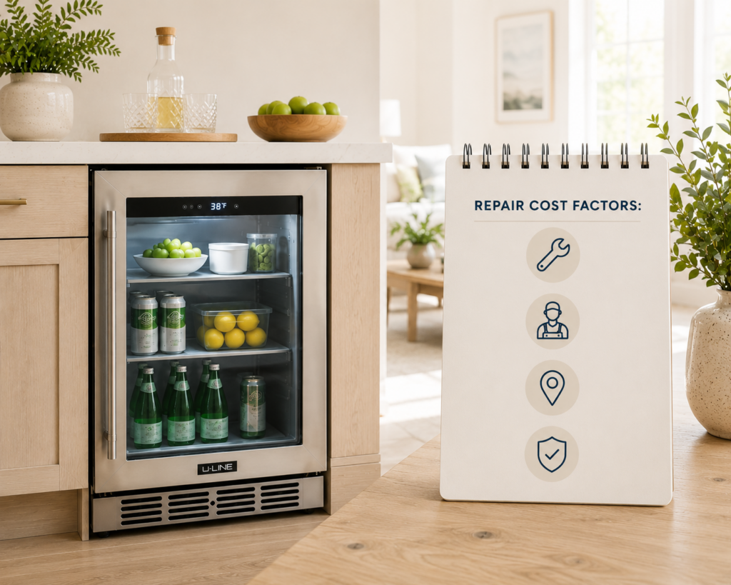 uline refrigerator repair cost