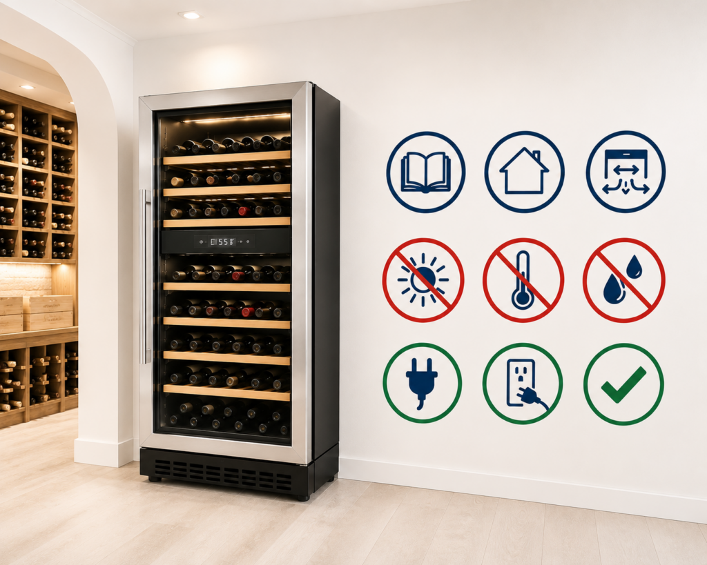 uline wine cellar troubleshoot guide