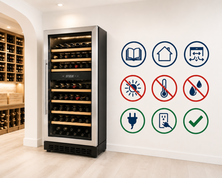 uline wine cellar troubleshoot guide