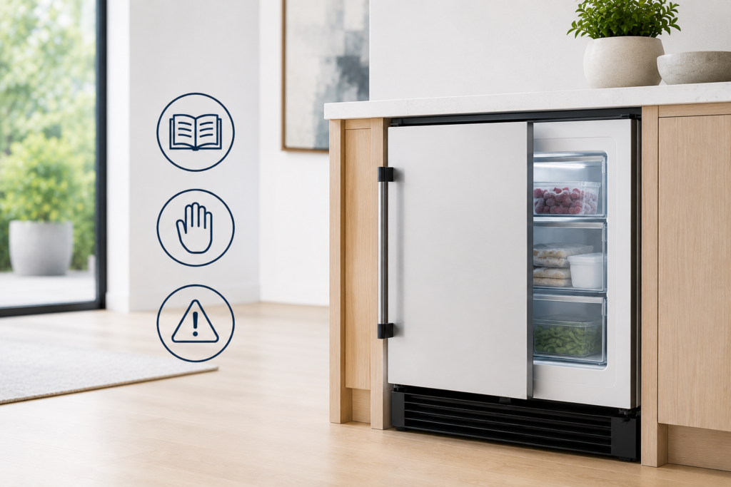 uline freezer safety guide