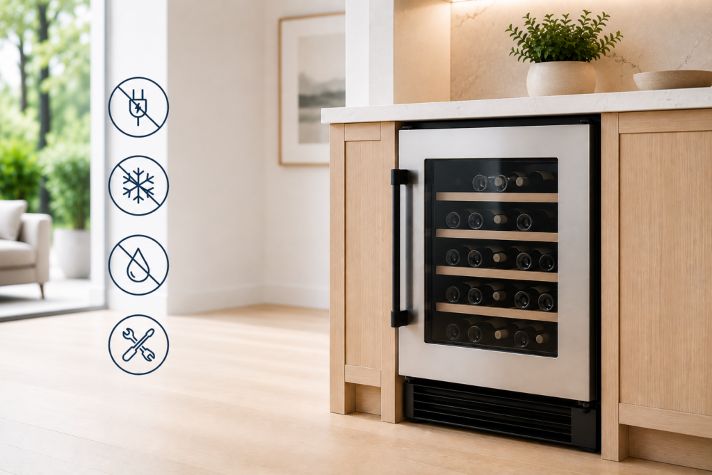 when not to repair uline wine cooler