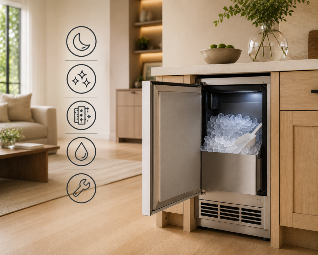 uline crescent ice maker maintenance guide