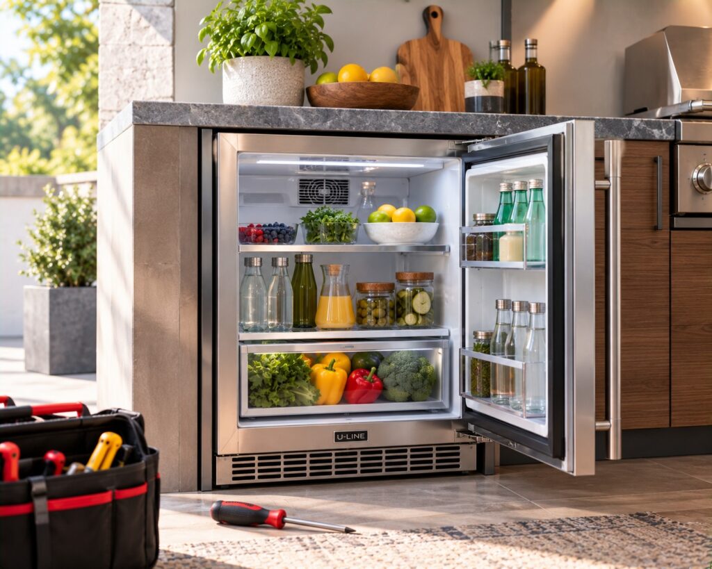 Uline refrigerator not working