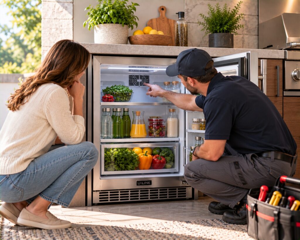 Uline fridge issues