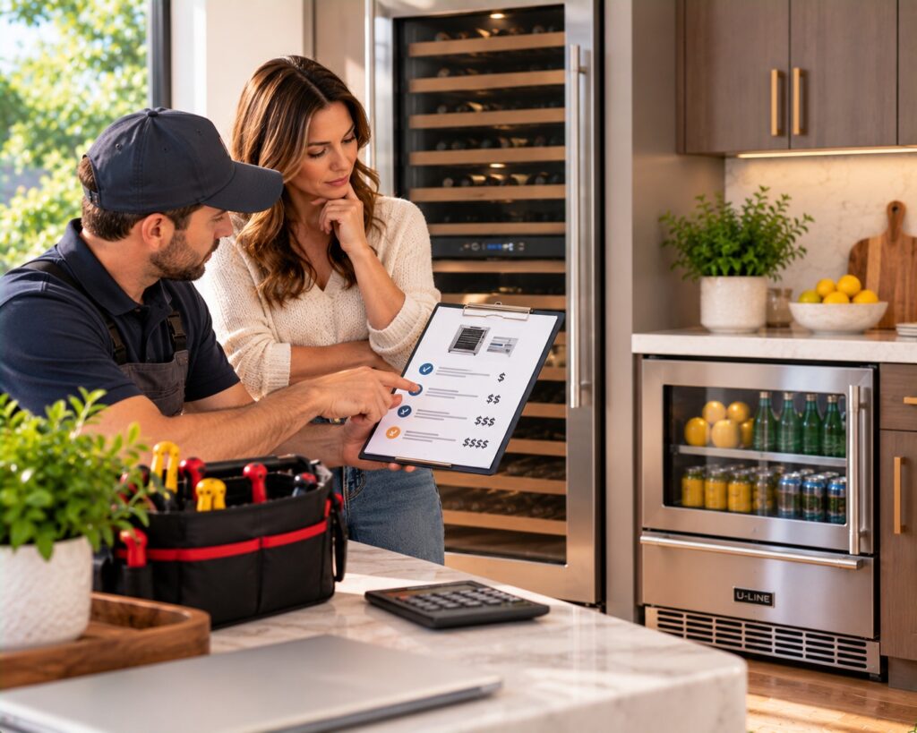 how much to fix a uline repair appliance